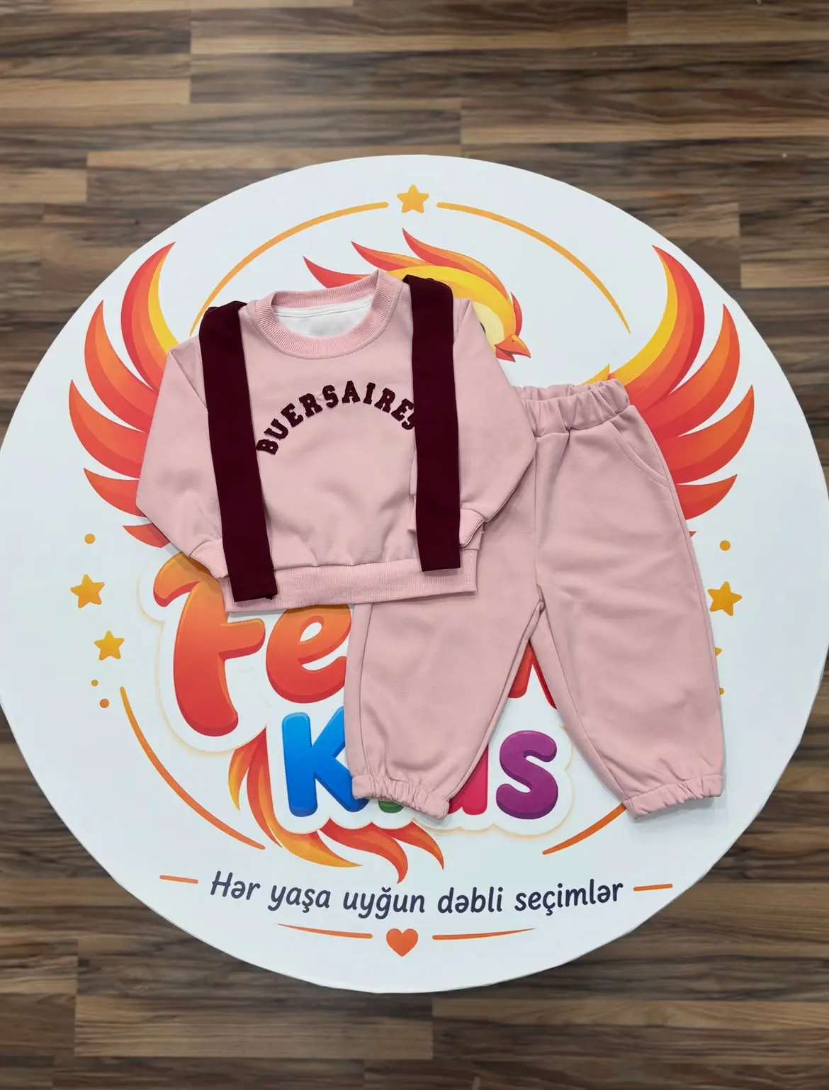 pembe 2-li dest